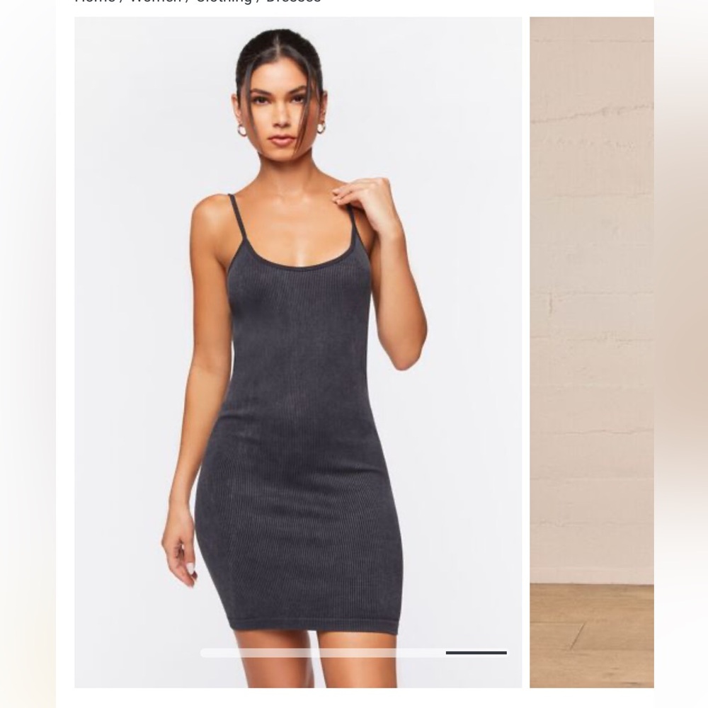☀️Seamless Ribbed Cami Mini Dress☀️ - Picture 2 of 7